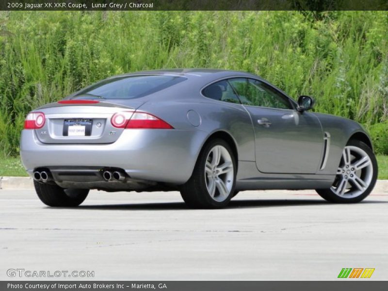 Lunar Grey / Charcoal 2009 Jaguar XK XKR Coupe