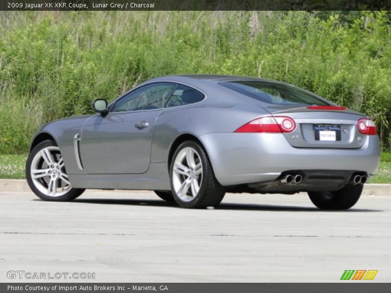 Lunar Grey / Charcoal 2009 Jaguar XK XKR Coupe