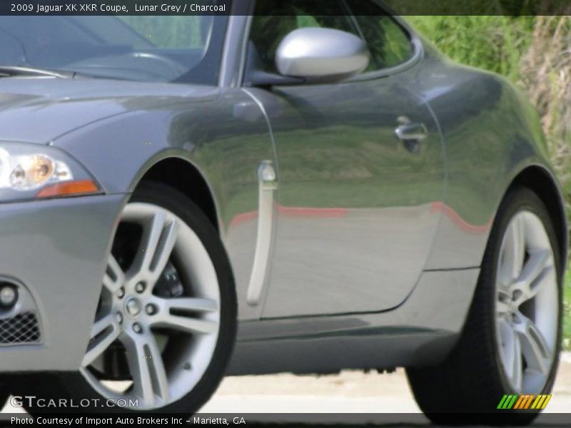 Lunar Grey / Charcoal 2009 Jaguar XK XKR Coupe