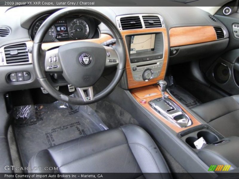 Charcoal Interior - 2009 XK XKR Coupe 
