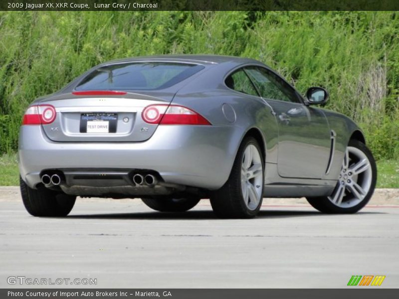 Lunar Grey / Charcoal 2009 Jaguar XK XKR Coupe