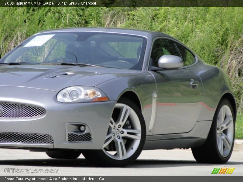 Lunar Grey / Charcoal 2009 Jaguar XK XKR Coupe