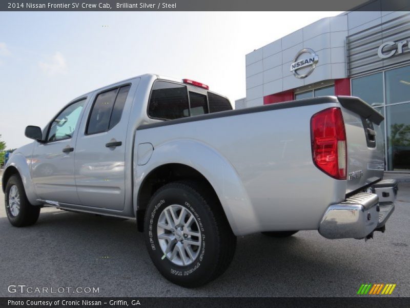 Brilliant Silver / Steel 2014 Nissan Frontier SV Crew Cab