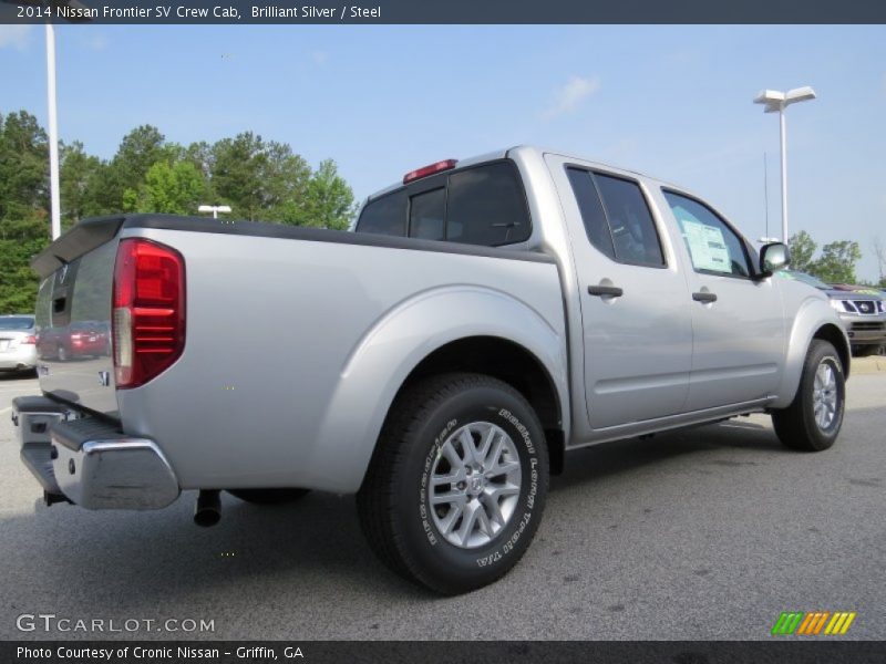 Brilliant Silver / Steel 2014 Nissan Frontier SV Crew Cab