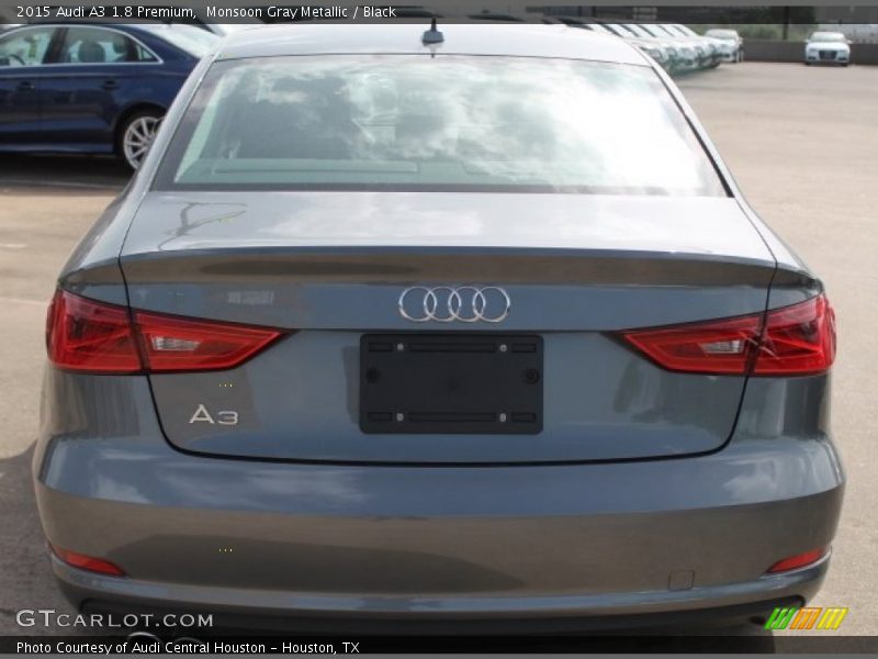 Monsoon Gray Metallic / Black 2015 Audi A3 1.8 Premium
