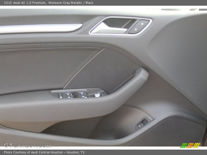 Monsoon Gray Metallic / Black 2015 Audi A3 1.8 Premium