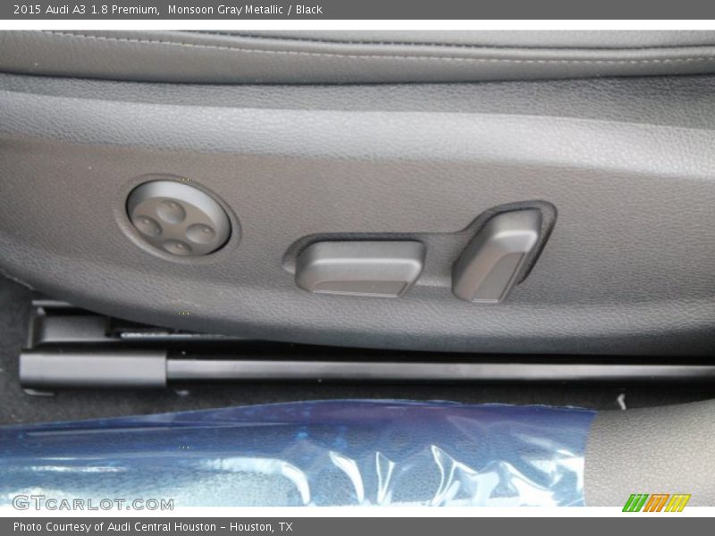 Monsoon Gray Metallic / Black 2015 Audi A3 1.8 Premium