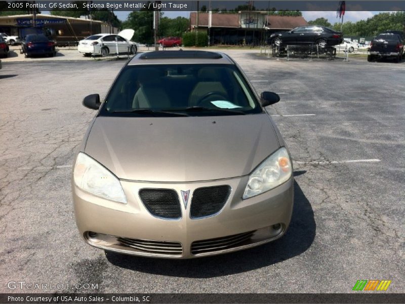 Sedona Beige Metallic / Light Taupe 2005 Pontiac G6 Sedan