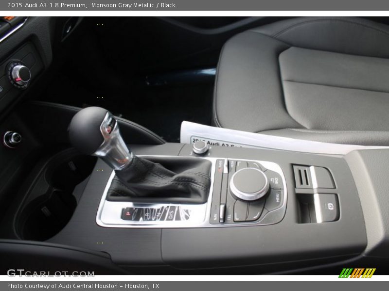 Monsoon Gray Metallic / Black 2015 Audi A3 1.8 Premium