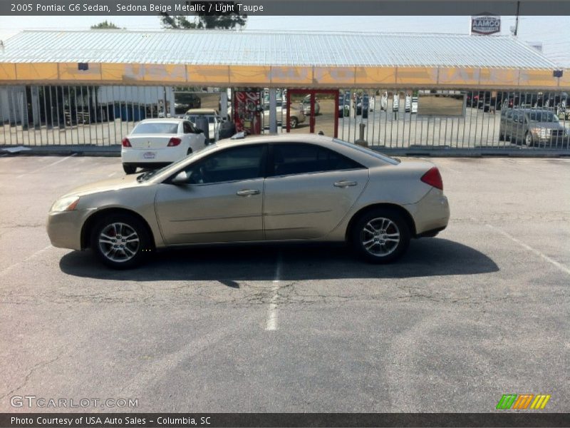 Sedona Beige Metallic / Light Taupe 2005 Pontiac G6 Sedan