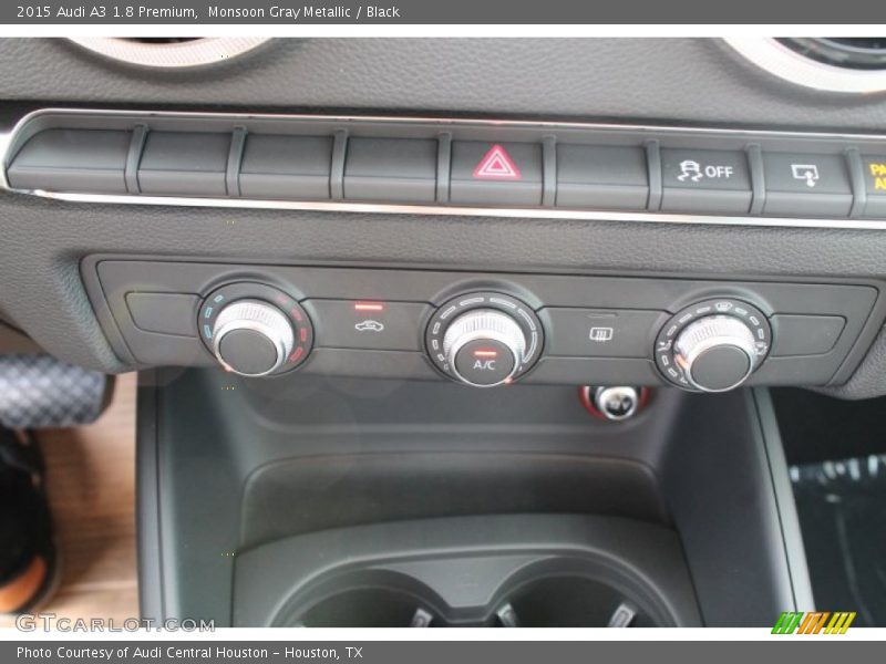 Monsoon Gray Metallic / Black 2015 Audi A3 1.8 Premium