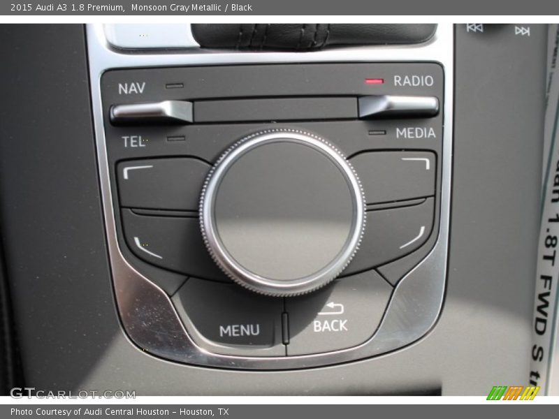 Monsoon Gray Metallic / Black 2015 Audi A3 1.8 Premium