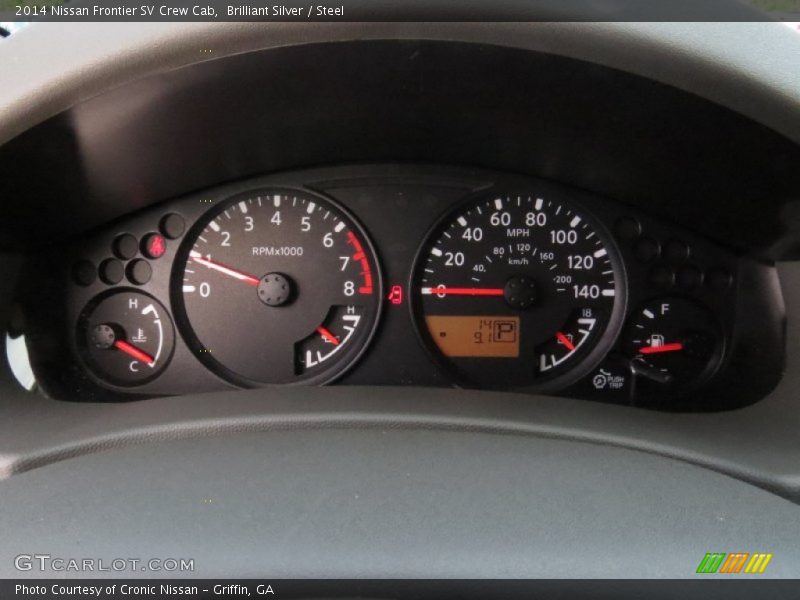 Brilliant Silver / Steel 2014 Nissan Frontier SV Crew Cab