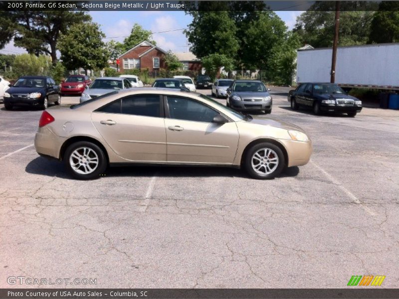Sedona Beige Metallic / Light Taupe 2005 Pontiac G6 Sedan