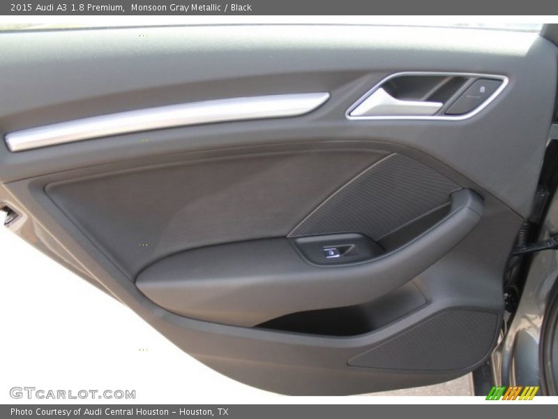 Monsoon Gray Metallic / Black 2015 Audi A3 1.8 Premium