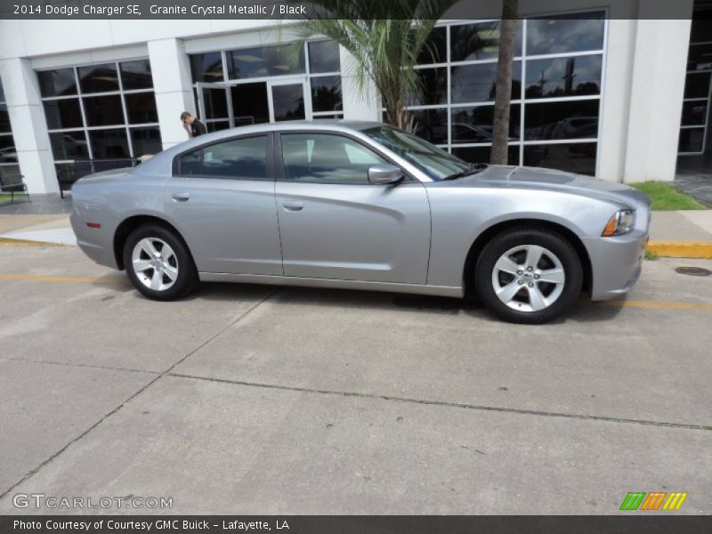 Granite Crystal Metallic / Black 2014 Dodge Charger SE