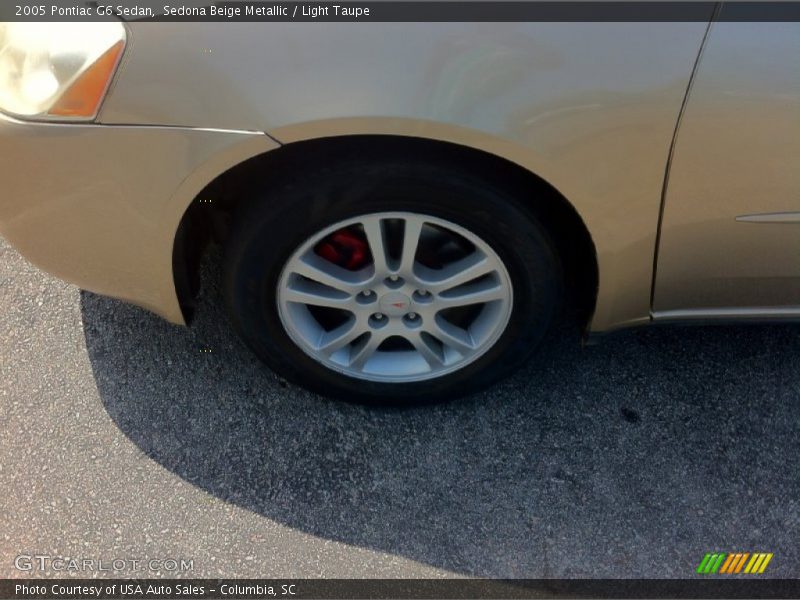 Sedona Beige Metallic / Light Taupe 2005 Pontiac G6 Sedan