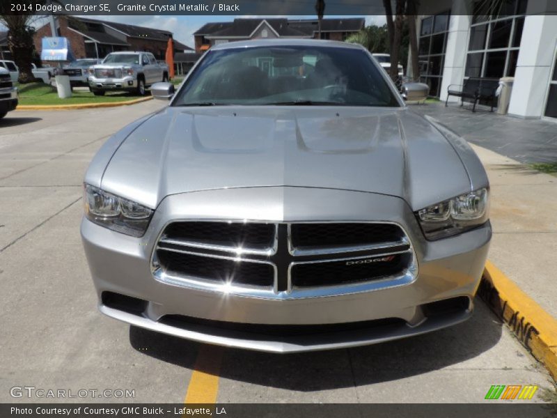 Granite Crystal Metallic / Black 2014 Dodge Charger SE