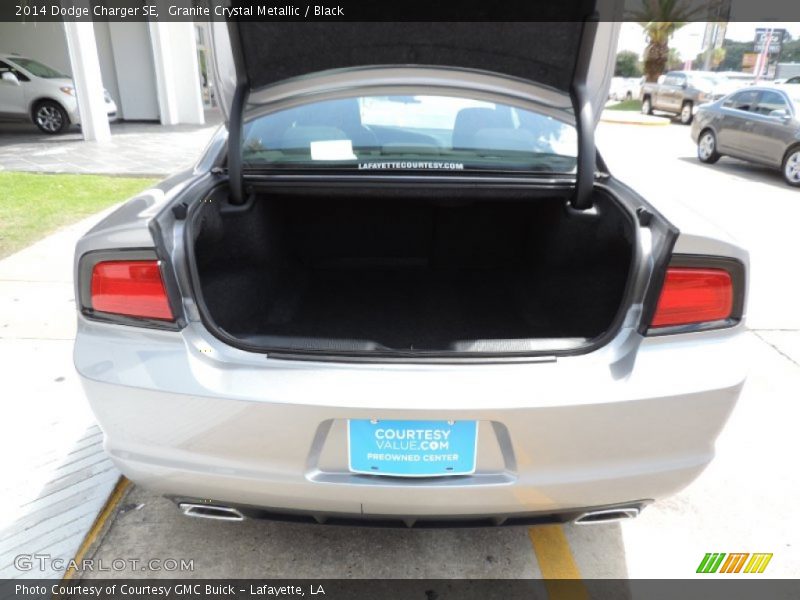 Granite Crystal Metallic / Black 2014 Dodge Charger SE