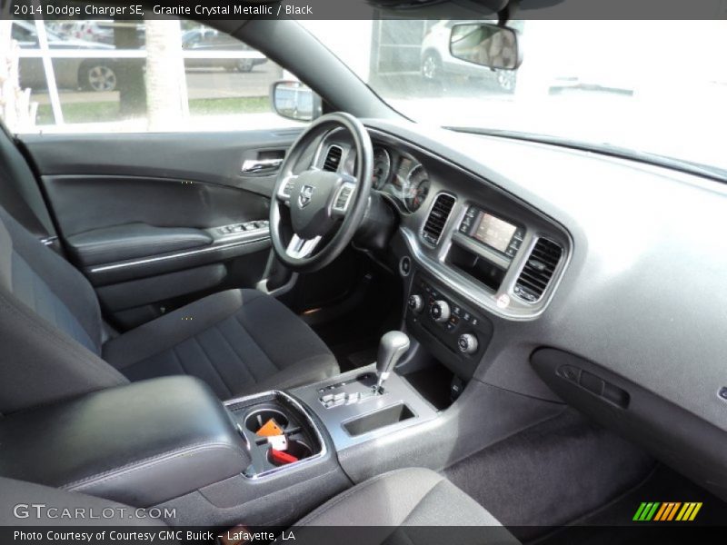 Granite Crystal Metallic / Black 2014 Dodge Charger SE