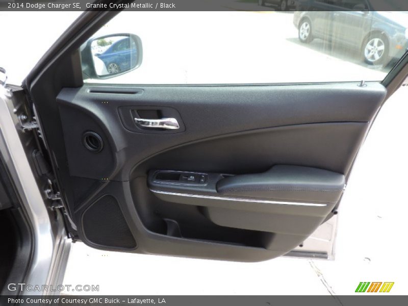 Granite Crystal Metallic / Black 2014 Dodge Charger SE