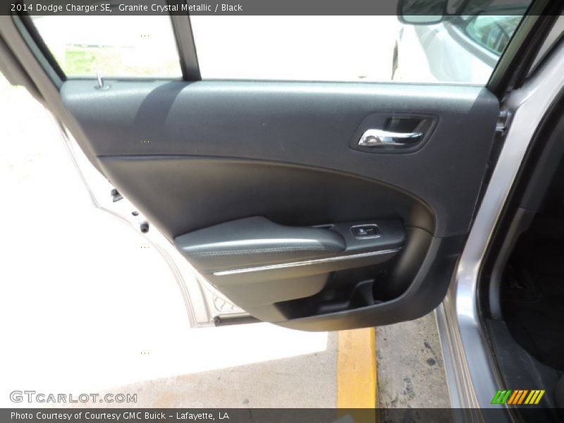 Granite Crystal Metallic / Black 2014 Dodge Charger SE