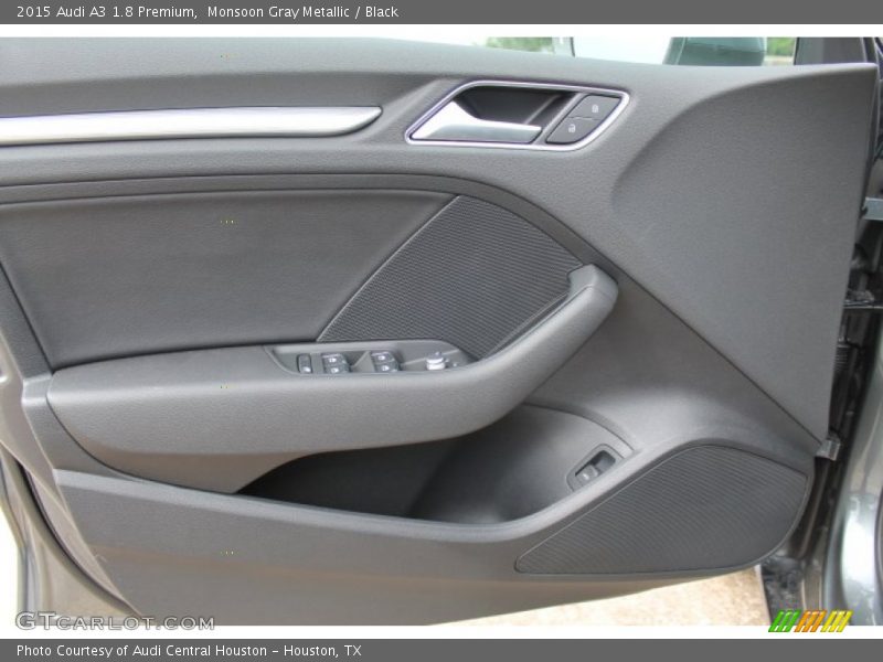 Monsoon Gray Metallic / Black 2015 Audi A3 1.8 Premium
