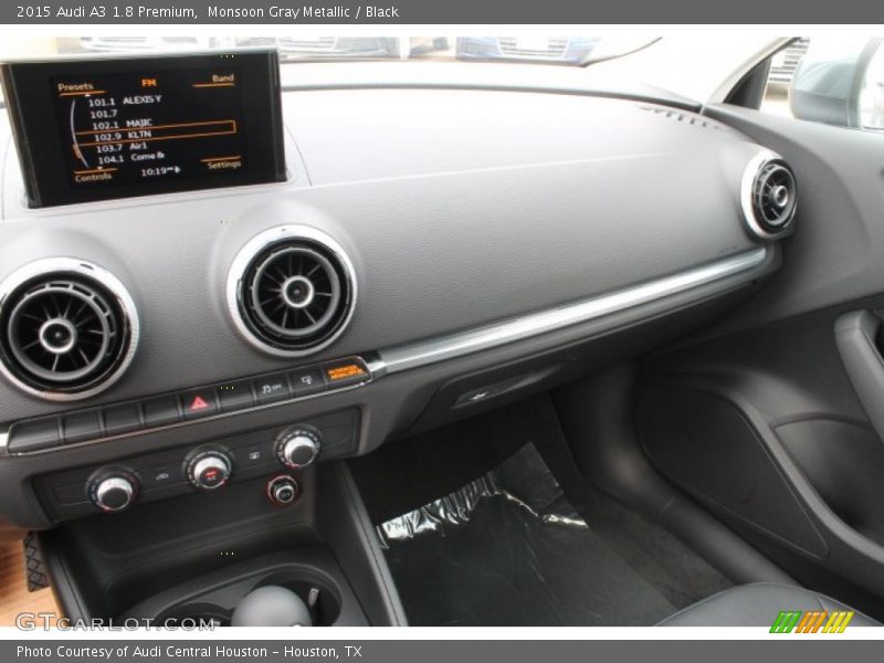 Monsoon Gray Metallic / Black 2015 Audi A3 1.8 Premium