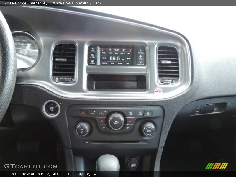 Granite Crystal Metallic / Black 2014 Dodge Charger SE