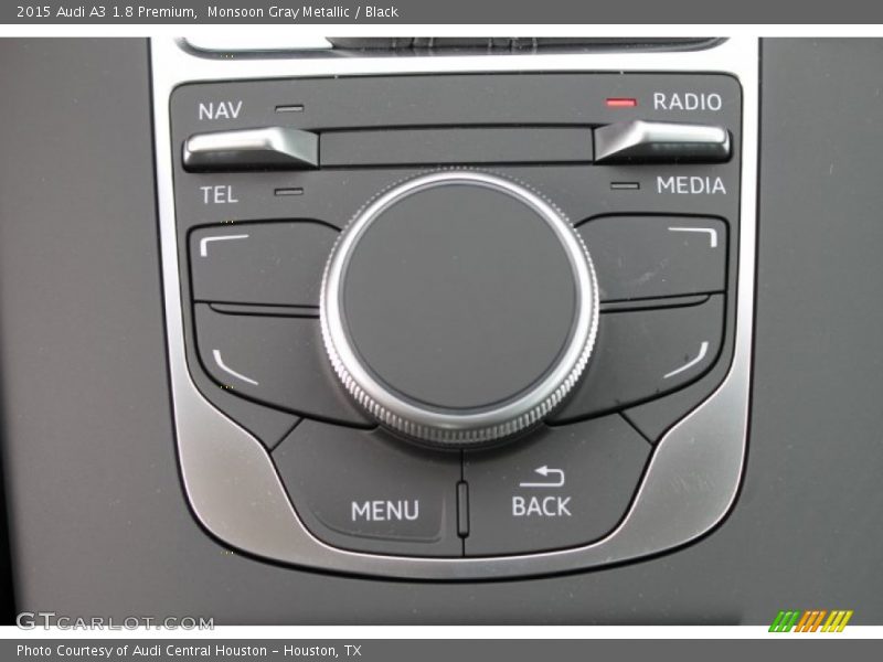 Monsoon Gray Metallic / Black 2015 Audi A3 1.8 Premium