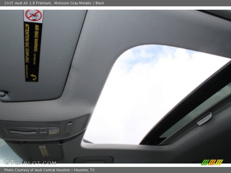 Monsoon Gray Metallic / Black 2015 Audi A3 1.8 Premium