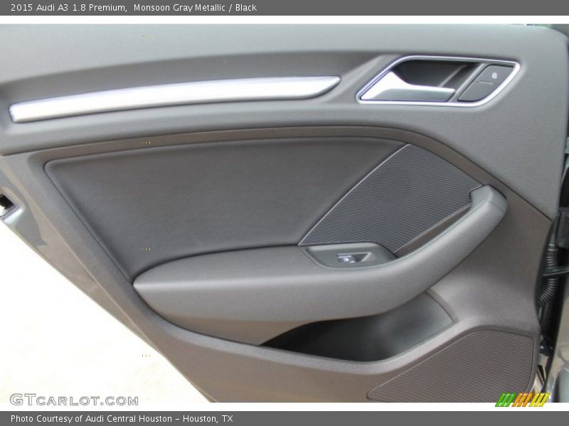 Monsoon Gray Metallic / Black 2015 Audi A3 1.8 Premium