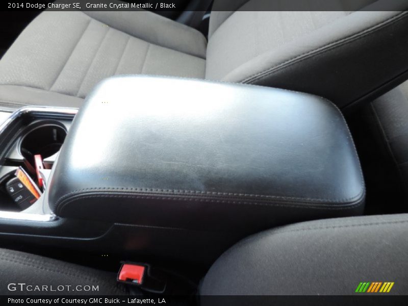 Granite Crystal Metallic / Black 2014 Dodge Charger SE