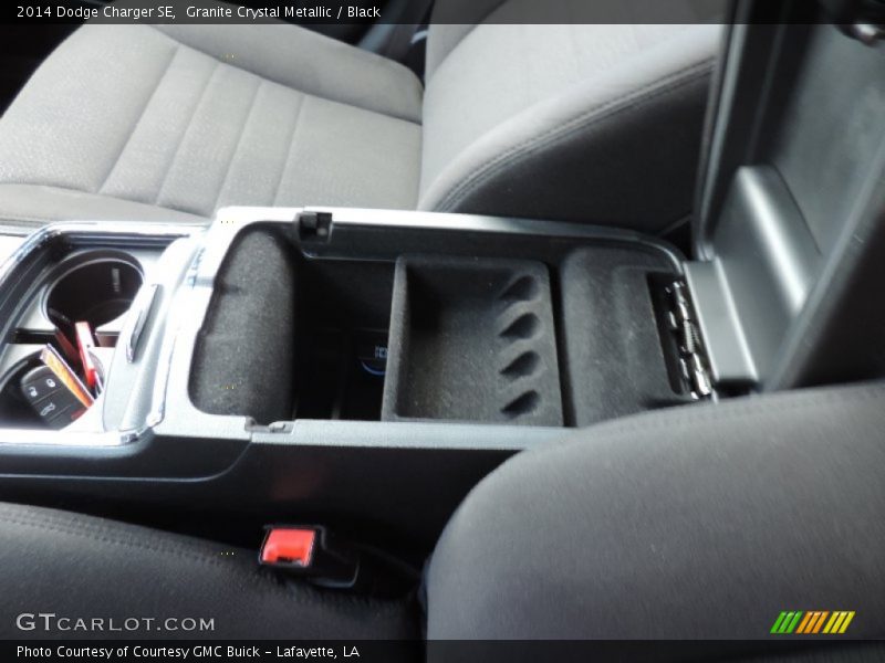 Granite Crystal Metallic / Black 2014 Dodge Charger SE