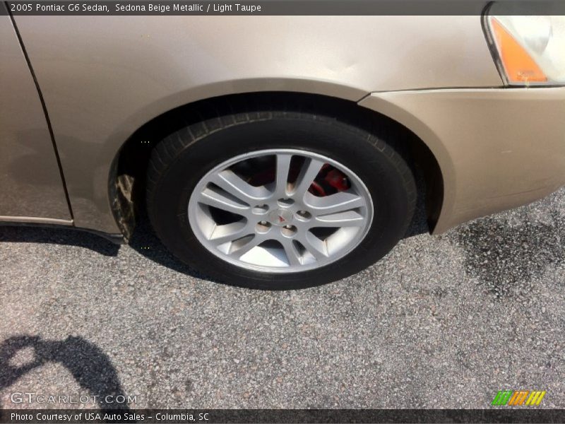 Sedona Beige Metallic / Light Taupe 2005 Pontiac G6 Sedan