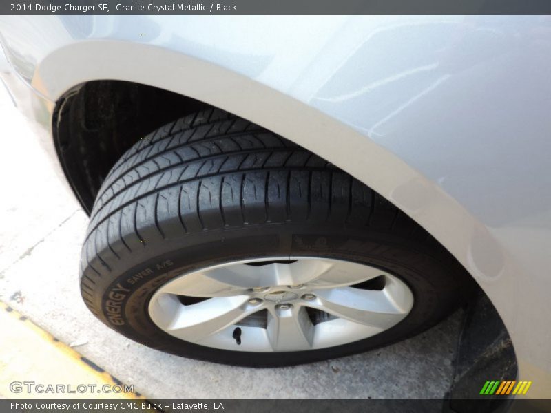 Granite Crystal Metallic / Black 2014 Dodge Charger SE