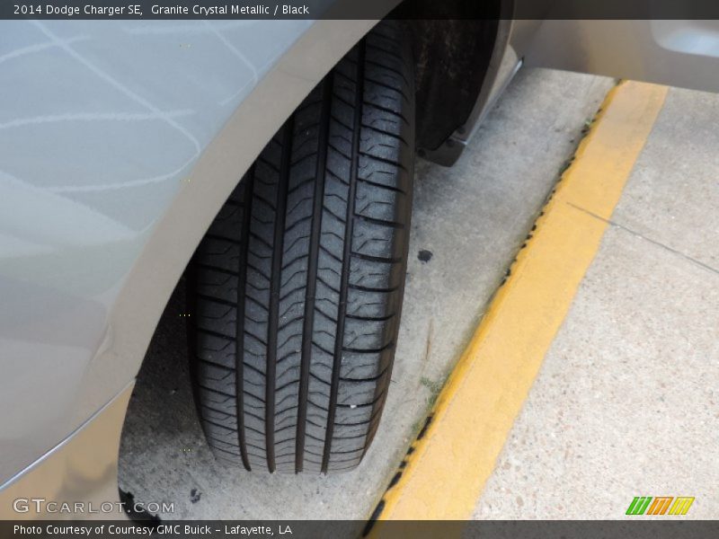Granite Crystal Metallic / Black 2014 Dodge Charger SE