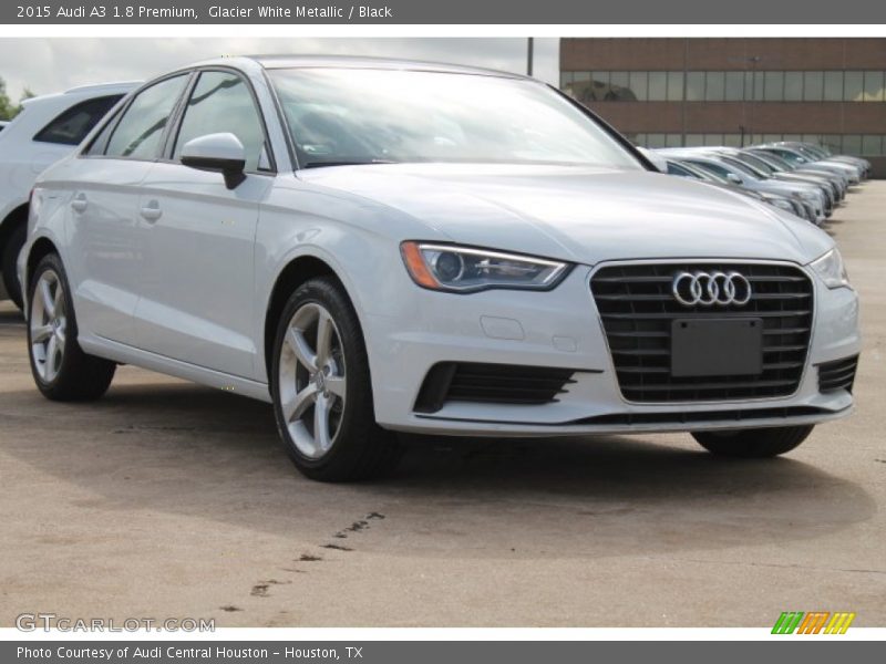Glacier White Metallic / Black 2015 Audi A3 1.8 Premium