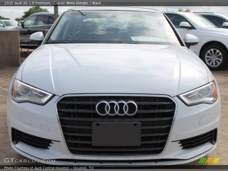 Glacier White Metallic / Black 2015 Audi A3 1.8 Premium