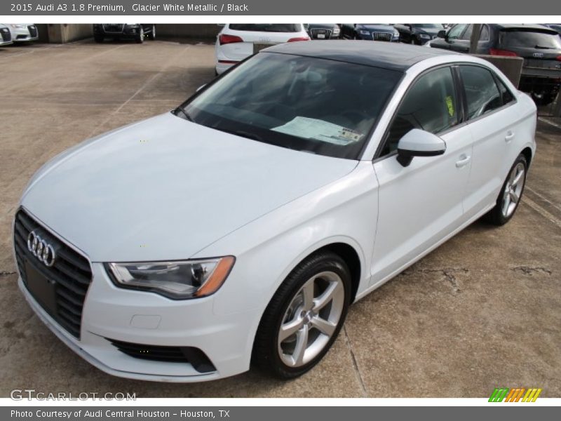 Glacier White Metallic / Black 2015 Audi A3 1.8 Premium