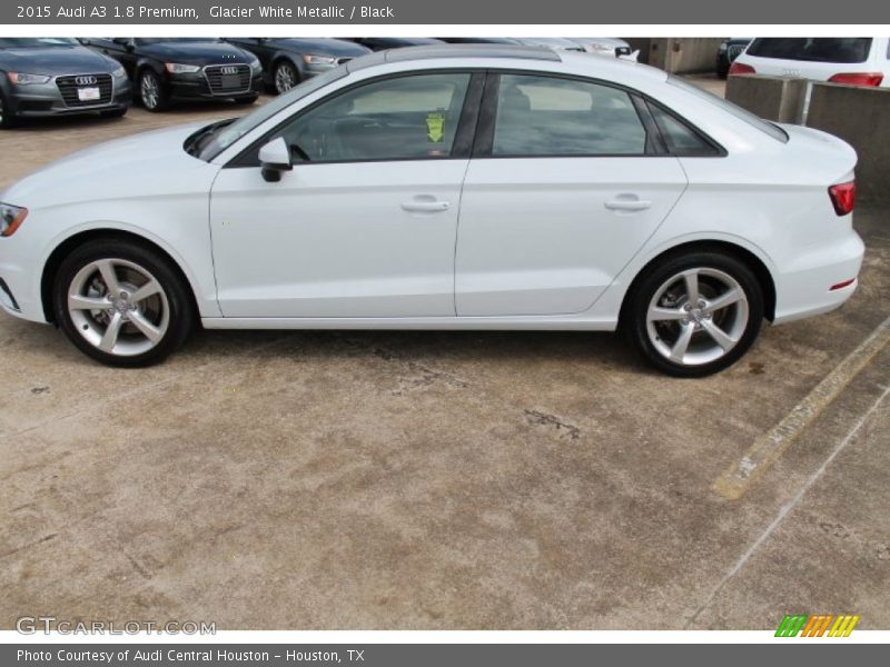 Glacier White Metallic / Black 2015 Audi A3 1.8 Premium