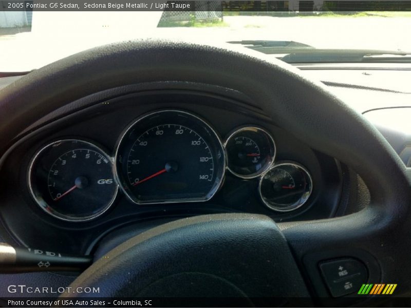 Sedona Beige Metallic / Light Taupe 2005 Pontiac G6 Sedan