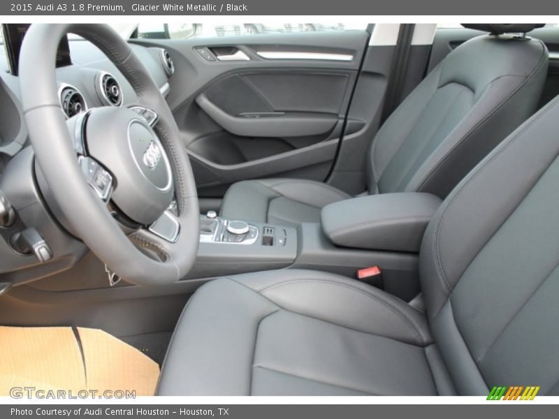 Glacier White Metallic / Black 2015 Audi A3 1.8 Premium