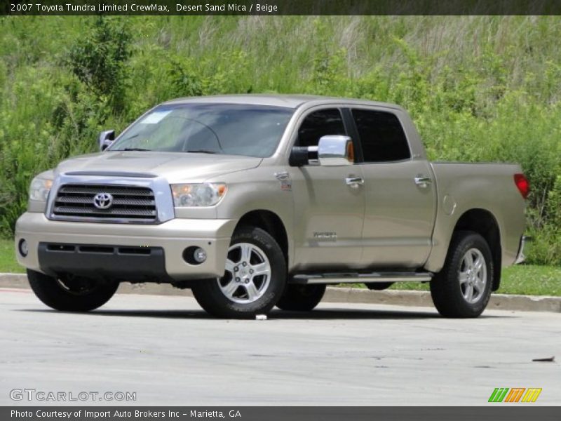 Front 3/4 View of 2007 Tundra Limited CrewMax