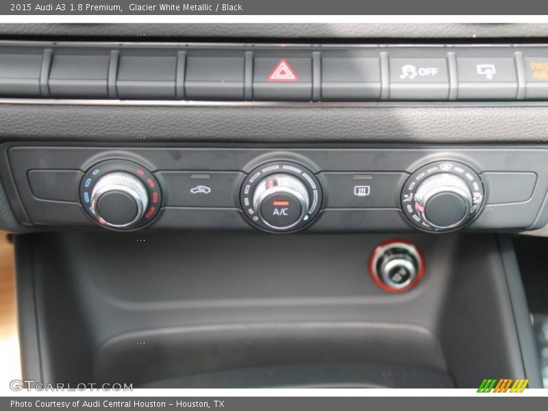 Glacier White Metallic / Black 2015 Audi A3 1.8 Premium