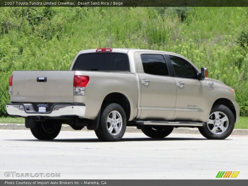 Desert Sand Mica / Beige 2007 Toyota Tundra Limited CrewMax