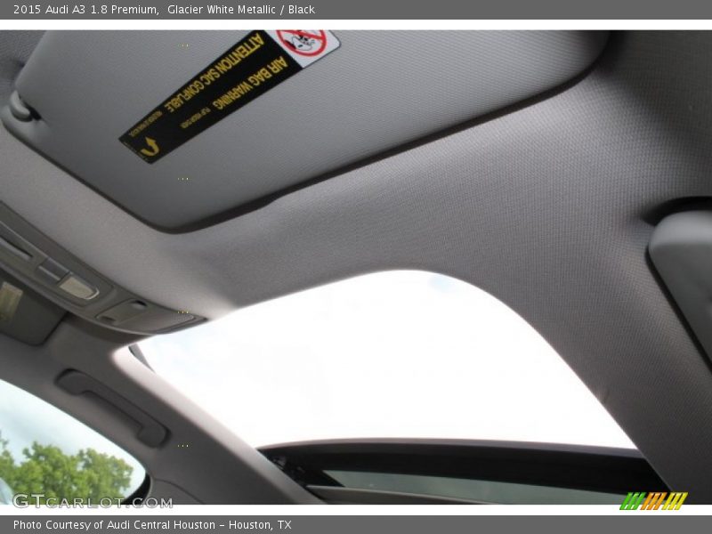 Glacier White Metallic / Black 2015 Audi A3 1.8 Premium