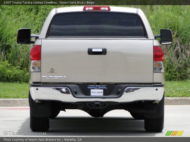 Desert Sand Mica / Beige 2007 Toyota Tundra Limited CrewMax