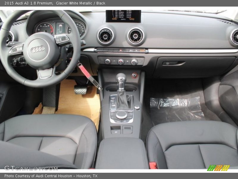 Glacier White Metallic / Black 2015 Audi A3 1.8 Premium