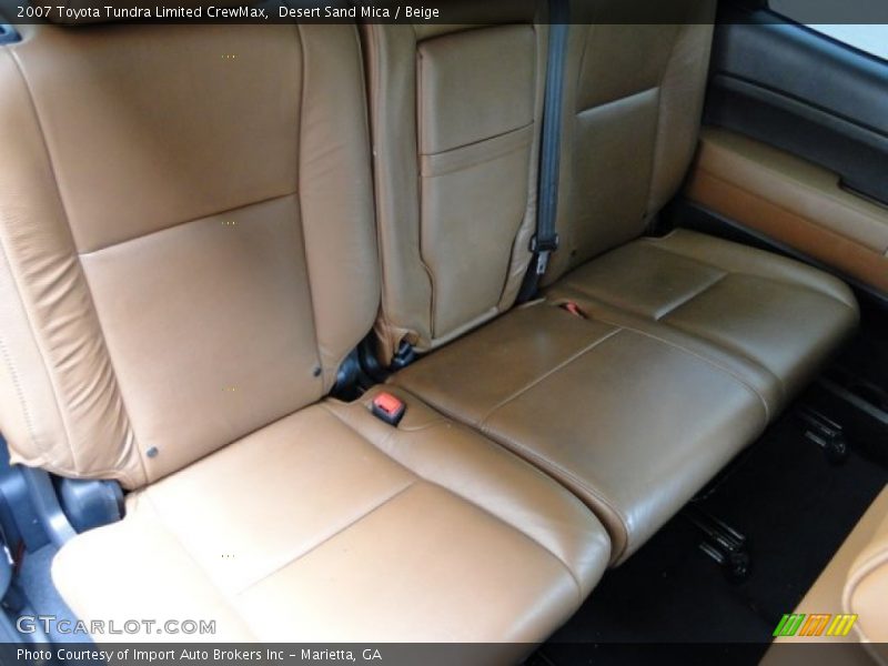Desert Sand Mica / Beige 2007 Toyota Tundra Limited CrewMax